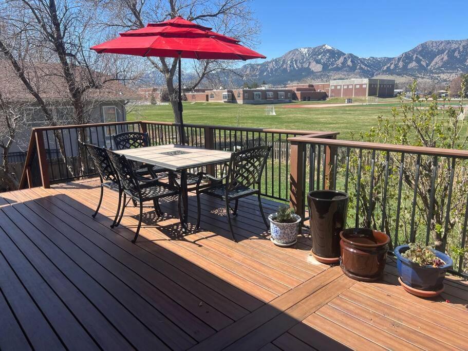 Stunning House With Rockies Views Boulder